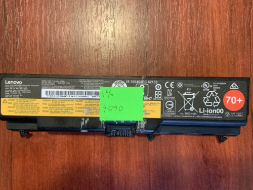 Акумулятор Lenovo 45N1004 (знос 1%) для ThinkPad T430/T430i/T530/T530i/W530/L430/L530/SL430/SL530 Original