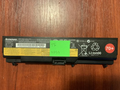 Акумулятор Lenovo 45N1005 (знос 1%) для ThinkPad T430/T430i/T530/T530i/W530/L430/L530/SL430/SL530 Original
