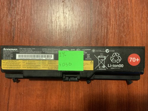 Акумулятор Lenovo 45N1005 (4030) для ThinkPad T430/T430i/T530/T530i/W530/L430/L530/SL430/SL530 Original