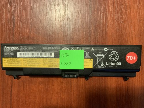 Акумулятор Lenovo 45N1005 (0% знос) для ThinkPad T430/T430i/T530/T530i/W530/L430/L530/SL430/SL530 Original