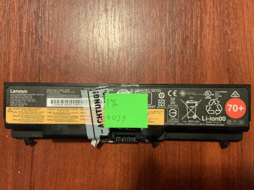 Акумулятор Lenovo 45N1004 (знос 1%) для ThinkPad T430/T430i/T530/T530i/W530/L430/L530/SL430/SL530 Original