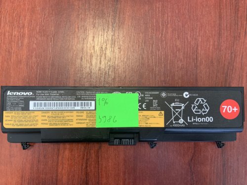 Акумулятор Lenovo 45N1005 (знос 1%) для ThinkPad T430/T430i/T530/T530i/W530/L430/L530/SL430/SL530 Original