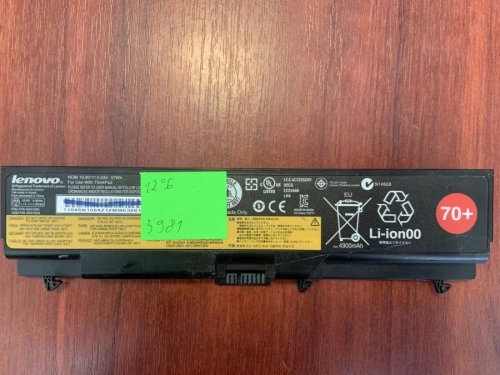 Акумулятор для Lenovo ThinkPad T430/T430i/T530/T530i/W530/L430/L530/SL430/SL530 45N1005 (знос 12%) Original