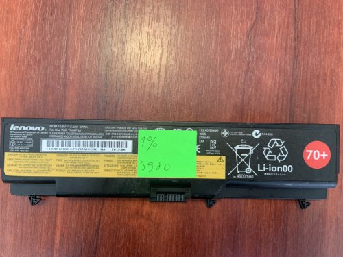 Акумулятор Lenovo 45N1005 (знос 0%) для ThinkPad T430/T430i/T530/T530i/W530/L430/L530/SL430/SL530 Original