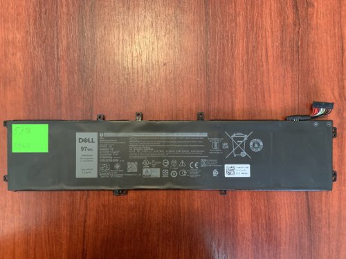 Акумулятор DELL 4K1VM (W62W6/0W62W6) знос 58% для G7 7700, Inspiron 7501, Precision 5520/5530/5540, Vostro 7500, XPS 15 7590/9560/9570 Original
