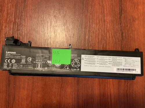 Батарея Lenovo SB10F46461/00HW023 для ThinkPad T460s, T470s (знос 22%) Original