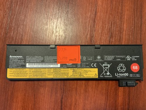 Акумулятор Lenovo 45N1124 (знос 29%) для ThinkPad X240/X240S/X250/X260/X270/T440S/T450/T460P/T550/T560/W550 Original