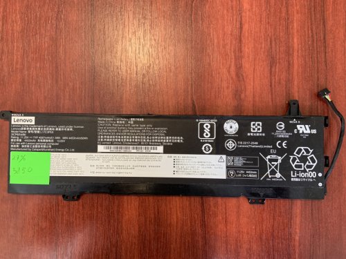 Акумулятор Lenovo L17C3PE0 (знос 27%) для Yoga 730-15IKB, Yoga 730-15IWL Original