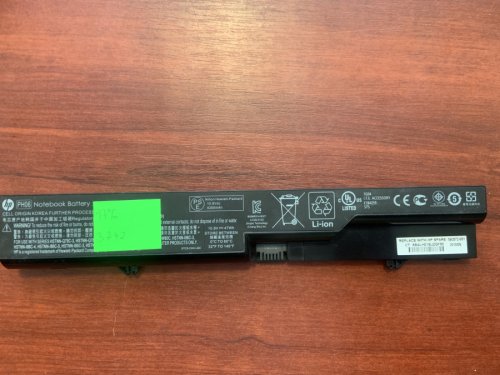 Акумулятор HP PH06 (знос 17%) для ProBook 4320/4321/4320s/4321s/4325s/4326s, Compaq 320/321/325/326/420, HP Notebook 320/321/326/352/420/421/425/620/621/625 Original