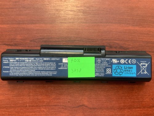 Акумулятор ACER Aspire AS07A41 для Aspire 2930/4220/4230/4530/5536/5737/5738/5740/7715, D525 (б/у, знос 70%) Original