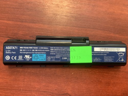 Акумулятор для ноутбука Acer Aspire AS07A71 (2930/4220/4230/4530/5536/5737/5738/5740/7715/D525) б/у 5% знос Original