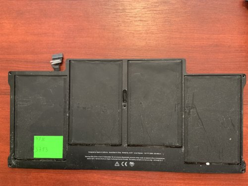 Акумулятор для Apple MacBook Air A1369(EMC 2469)/A1405/A1466(EMC 2559/2632/2925)/A1496/A1498 (020-7379-A/020-8142-A/020-8143-A/020-8145-1/020-8145-A/661-6055/661-6639/661-7474) знос 43% Original