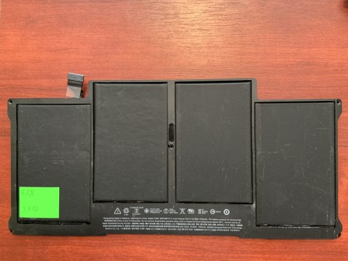 Акумулятор для Apple A1405/A1466/A1496, знос 65%, сумісні: 020-7379-A/020-8142-A/020-8143-A/020-8145-1/020-8145-A/661-6055/661-6639/661-7474/A1369(EMC 2469)/A1405/A1466(EMC 2559)/A1466(EMC 2632)/A1466(EMC 2925)/A1466/A1497 Original