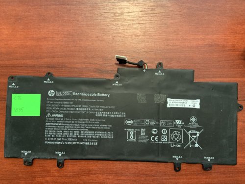 Акумулятор HP BU03XL (знос 2%) для Chromebook 14-AK000NF…14-AK (TPN-Q167, HSTNN-IB7F, 816498) Original