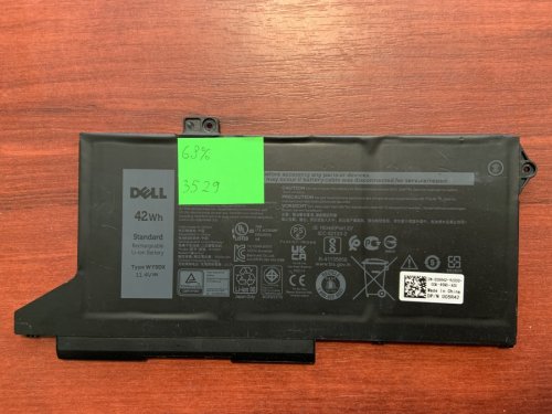 Акумулятор WY9DX (знос 68%) для Dell Latitude 5420/5520, Precision 15 3560, сумісн. RJ40G/005R43