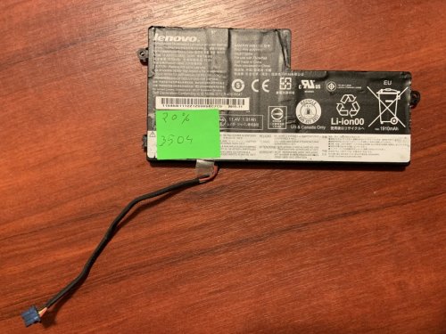 Акумулятор Lenovo 45N1112 (знос 20%), для T440S/T440/T450/T450s/T460/X240/X240S/X250/X250S/X260/S440/S540/S608, б/у