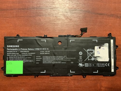 Акумулятор AA-PBZN2TP (BA43-00355A) для Samsung Chromebook 303C/Series 3 XE303C12, ATIV 500T, 905S3G/910S3G/915S3G, знос 57%
