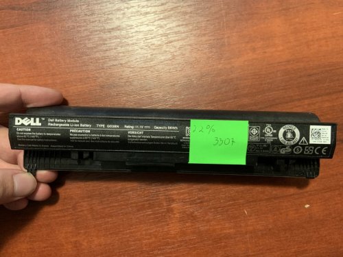 Акумулятор Dell G038N (знос 22%) для Latitude 2100/2110/2120, сумісний з 312-0142/312-0229 та ін.