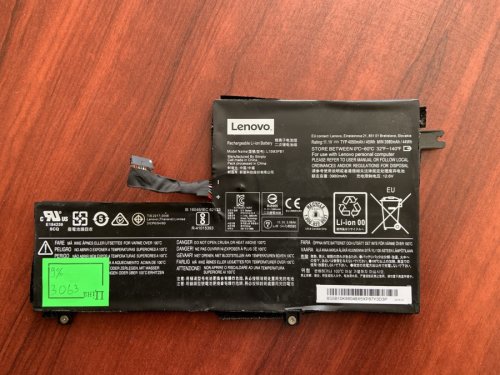 Акумулятор Lenovo L15L3PB1 (знос 9%) для Chromebook N22, L15M3PB1