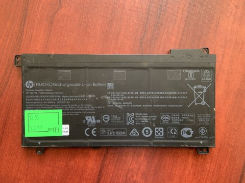 Акумулятор HP RU03XL (знос 12%) для ProBook X360 11 G3/G4/G5/G6, 440 G1 (HSTNN-LB8K)