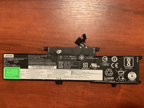 Акумулятор Lenovo L17C3P53 (знос 20%) для ThinkPad L380/L380 Yoga/L390/L390 Yoga (3027)