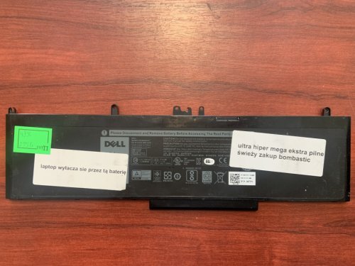 Акумулятор DELL WJ5R2 (знос 48%) для Precision 3510, Latitude E5570; заміна 4F5YV