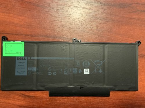 Акумулятор DELL F3YGT (знос 65%) для Latitude 7280/7290/7380/7390/7480/7490, E7280/E7290/E7380/E7480