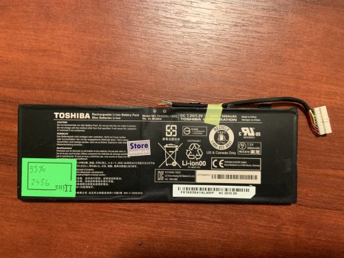 Акумулятор Toshiba PA5209U-1BRS (P000627450), знос 55% для Satellite L10W, L15W, L10W-C, L15W-B1302, Radius 11 L10W-C-10E