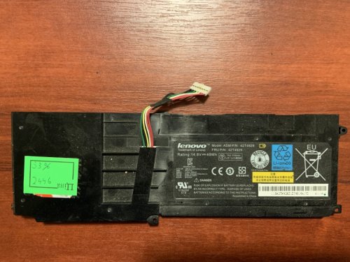 Акумулятор Lenovo 42T4928 (знос 33%) для ThinkPad Edge S220/E220s/E420s/S420, FRU 42T4931 42T4330 42T4331 42T4929 42T4930, E220s 5038 50382KU 50382NU, E420s 4401 440128U 440129U