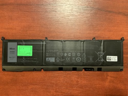 Акумулятор DELL 69KF2 (070N2F/70N2F/8FCTC/M59JH/P45E/P45E001/P87F002/P91F/P91F001/P91F002) для XPS 9500, XPS 15 9510, Precision 5550, Alienware M15 R3, Alienware M17 R3, Alienware M15 2020 ALW15M-5758W, Precision 550 550 4K UHD Battery, XPS 15 9510 11800,