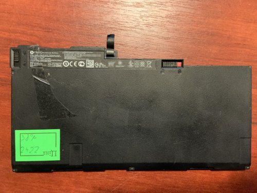 Акумулятор HP CM03XL 2422 (знос 38%) для EliteBook 740/745/750/755/840/845/850/855 G1/G2, ZBook 14 G2/15u/E7U244A, сумісн. CO06XL/HSTNN-DB4Q/DB4R/IB4R