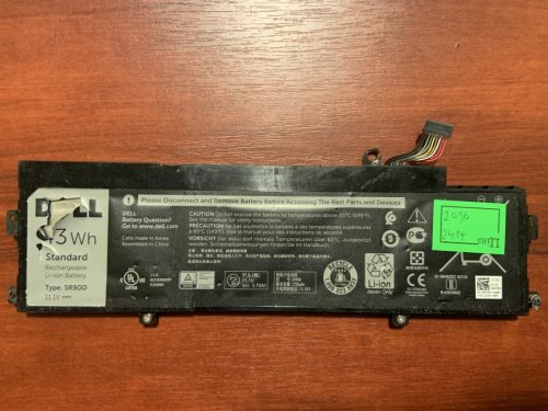 Акумулятор Dell 5R9DD (знос 20%) для Chromebook 11 3120/3120 Series/11 (3120)/11 P22T/11 Series/11 (3120) P22T Series