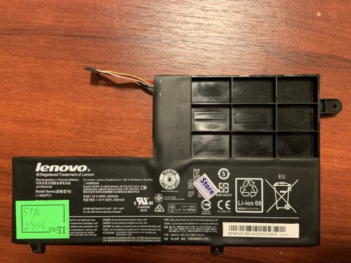 Акумулятор Lenovo L14M2P21/L14L2P21 (знос 51%) для IdeaPad 330S-15ARR/500-14IBD/720-15IKB та ін.
