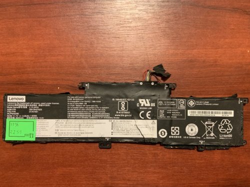 Акумулятор Lenovo L17L3P53 (знос 11%) для ThinkPad L380/L380 Yoga/L390/L390 Yoga