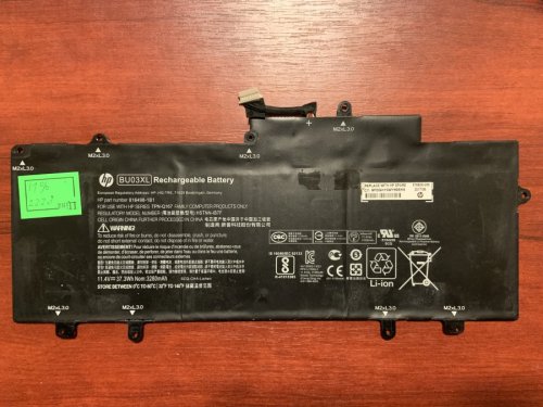Акумулятор HP BU03XL для Chromebook 14-AK000NF/14-AK004NO/14-AK001NF (TPN-Q167, HSTNN-IB7F, 816498) 11%
