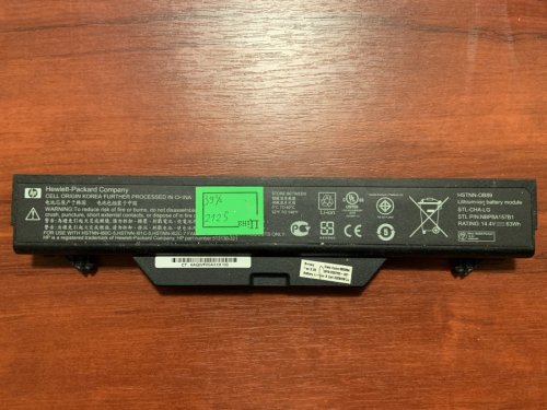Батарея HP 2125 (ZZ06/ZZ08) HSTNN-IB88/XB88/OB89 для ProBook 4510S/4515S/4710S/4720S б/у, знос 39%