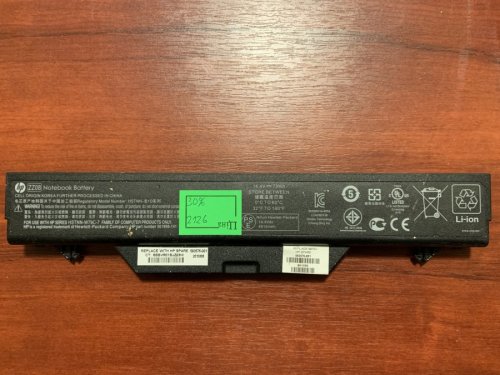 Акумулятор HP 2126 (ZZ06/ZZ08) HSTNN-IB88/XB88/OB89 для ProBook 4510S/4515S/4710S/4720S б/у 30% знос