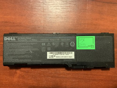 Акумулятор DELL KD476 (знос 31%) для Inspiron 6400/E1501/E1505/1501, Latitude 131L, Vostro 1000