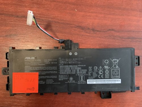 Акумулятор для ноутбука ASUS B21N1818 (знос 36%) для X712DA/DK/EA/EQ/FA/FB/JA/X712 та VivoBook 15/17 сумісний з 0B200-03190400/0B200-03350500/0B200-03450500, BNE8, 2ICP6/6B/2 BnE8