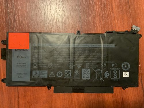 Акумулятор для Dell Latitude 5285/5289/L3180/7390 2-in-1 K5XWW (знос 68%)