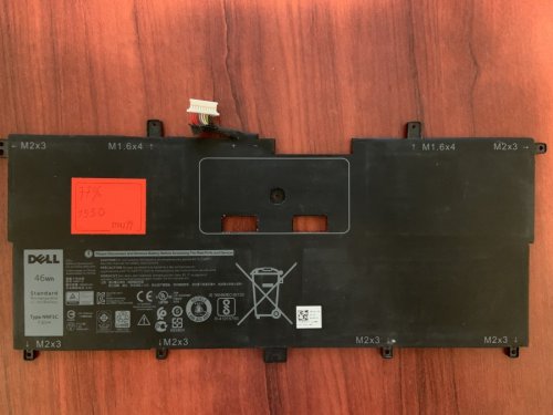 Акумулятор NNF1C/HMPFH 7.6V 4000mAh для Dell XPS 13 9365, знос 77% (1550)