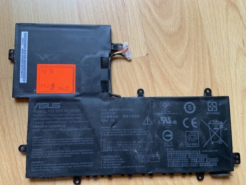 Акумулятор C31N1836 (знос 15%) для ASUS Chromebook C204MA та Flip C214MA Series (C204MA-BU0005/BU0010, C214MA-BU0038/BU0024)