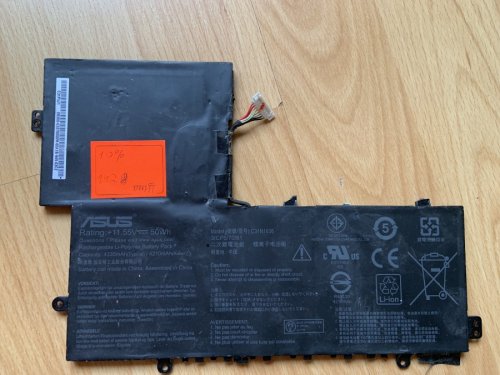Акумулятор C31N1836 (знос 10%) для ASUS Chromebook Flip C204MA/C214MA Series, C204MA-BU0005, BU0010, C214MA-BU0038, BU0024, Chromebook C204MA, Flip C214MA