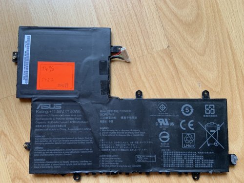 Акумулятор C31N1836 (0B200-03370000/03370100) знос 14% для ASUS Chromebook C204MA/C204MA-BU0005/BU0010, Flip C214MA/C214MA-BU0038/BU0024 Original
