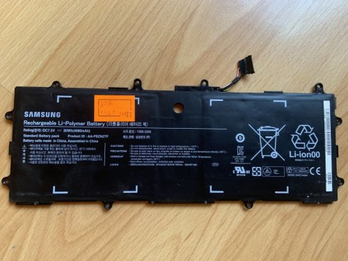 Акумулятор Samsung AA-PBZN2TP (BA43-00355A), знос 80%: Chromebook 303C/XE303C12, ATIV 500T, 905S3G/910S3G/915S3G Series