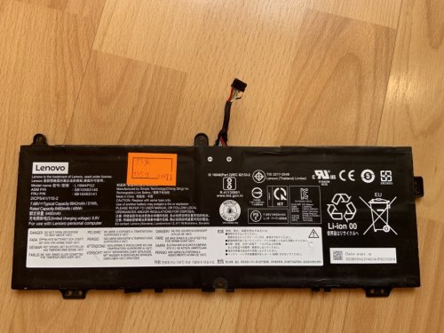 Акумулятор LENOVO L19M4PG2 (знос 13%) для IdeaPad Flex 5 CB-13IML05/82B80013MH/82B8000CUK Chromebook 13IML05 (L19D4PG2/L19L4PG2/SB10X63137/39/40/5B10X63136/38/41)