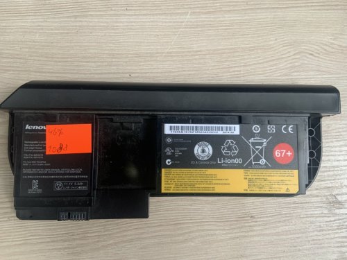 Акумулятор Lenovo 45N1078 (знос 46%, б/в) для ThinkPad X220/X220i/X220s/X230/X230i, X220 Tablet/X220i Tablet/X220T, X230 Tablet/X230T/X230T Tablet