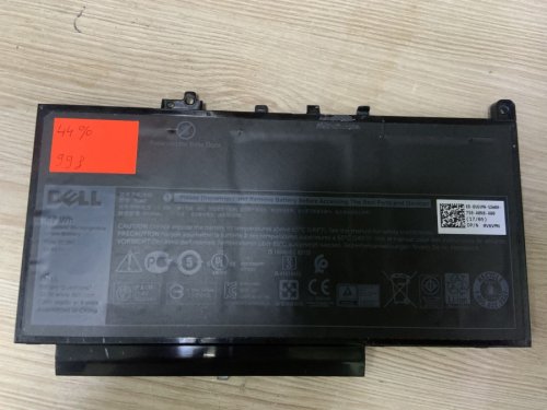 Акумулятор Dell 7CJRC (знос 44%) для Latitude E7270/E7470, сумісн. PDNM2/579TY/F1KTM/V6VMN/7CJRC