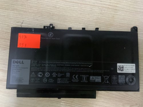 Акумулятор DELL 7CJRC (знос 47%) для Dell Latitude E7470 E7270, сумісний PDNM2/579TY/F1KTM/V6VMN/7CJRC
