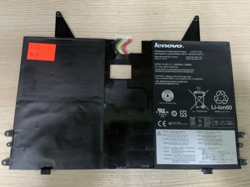 Акумулятор Lenovo 45N1100 для ThinkPad X1 Helix Tablet PC (45N1100, 45N1101), знос 53%